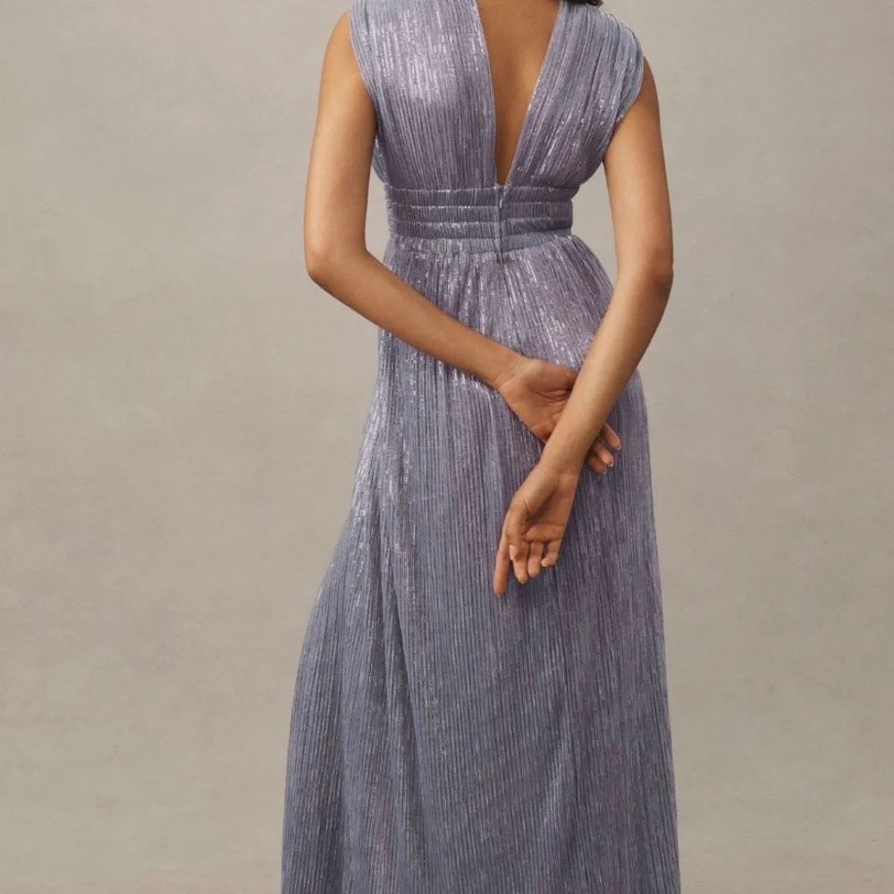 Sabina Musayev Emmeline Maxi Dress in Lavender size XS NWT - Picture 4 of 8